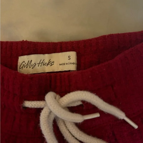 Gilly Hicks Red Pajama Pants Small - Picture 2 of 6